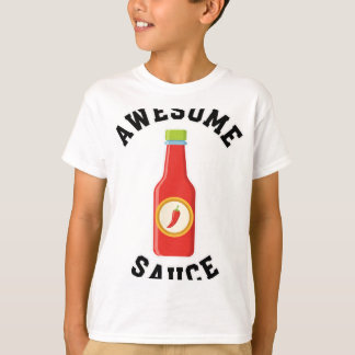 Chicken Awesome Sauce Bottle T-Shirt