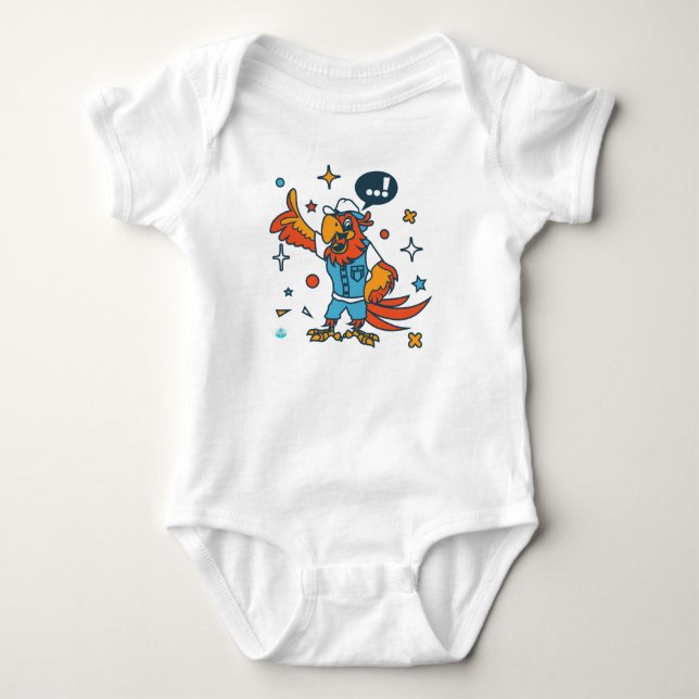 Chicken Baby Bodysuit (Front)