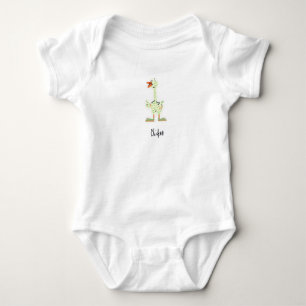 chicken baby bodysuit