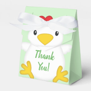 Chicken Baby Shower Farm Favor Boxes