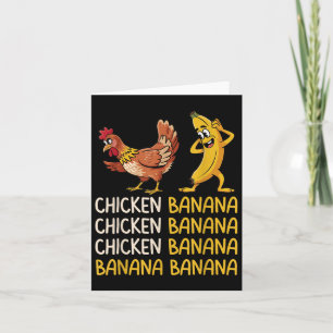 Chicken Banana Card