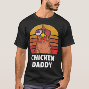 Chicken Best cluckin dad ever  T-Shirt