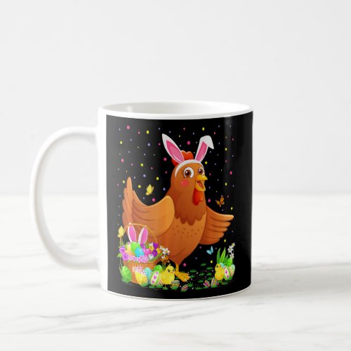 Chicken Bird Easter Egg Hunt Bunny Chicken Easter  Coffee Mug