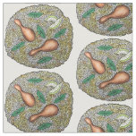 Chicken Biryani Indian Mixed Rice Dish Food Dinner Fabric