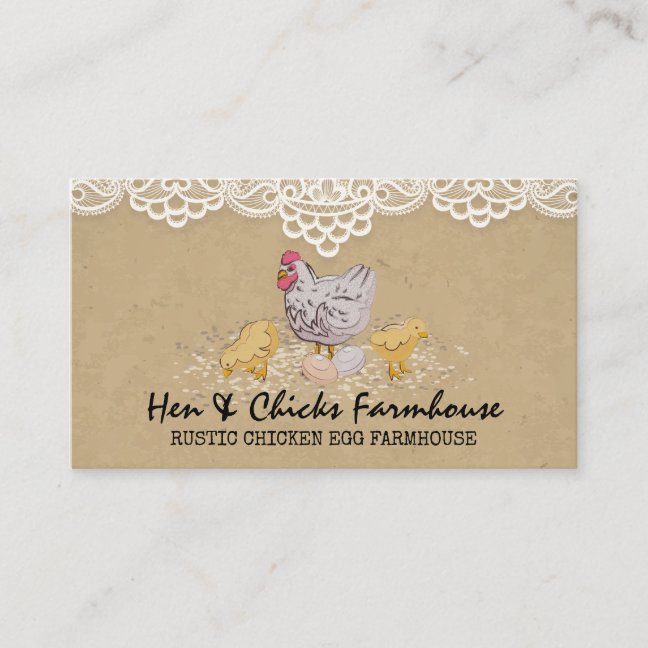 Chicken Breeder Business Card