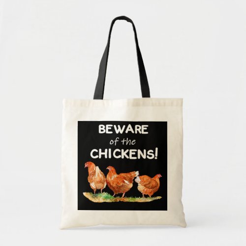 Chicken Brown Hen Free Range Poultry Farmer Women Tote Bag