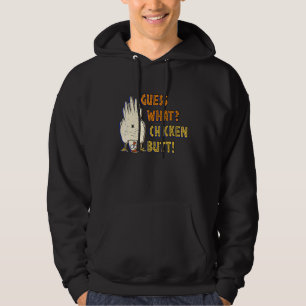 Chicken Butt  Guess What Animal Cute Chickens Hoodie