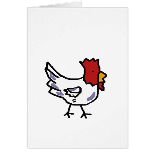 chicken card
