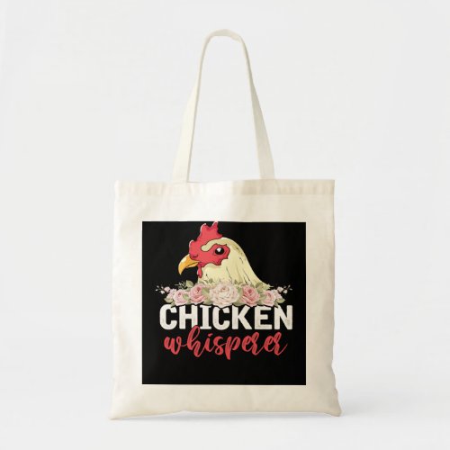 Chicken Chick Farmer Farm Bird Poultry Chicken Whi Tote Bag