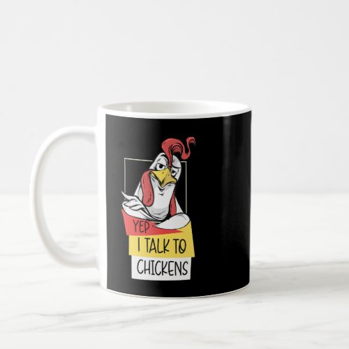 Chicken Chick Funny Chicken For Men Women Crazy Ch Coffee Mug