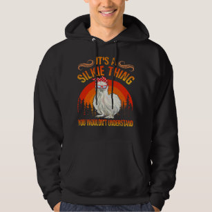 Chicken Chick Silkie Chicken funny 89 roos Hoodie