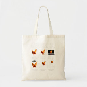 Chicken Chick Things I Do In My Spare Time Chicken Tote Bag