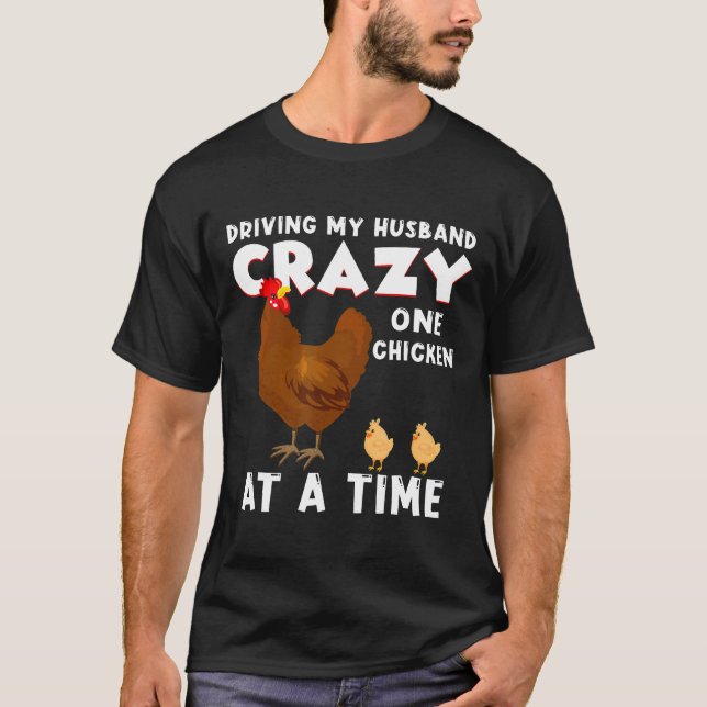 Chicken Chicken Tee Crazy Chicken Lady (Front)