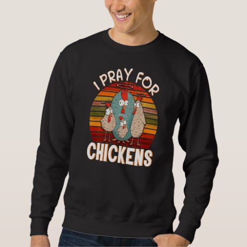 Chicken Christian Religion Farm Farmer Jesus Sweatshirt