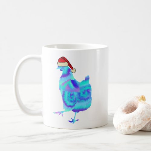 Chicken Christmas illustration  Coffee Mug