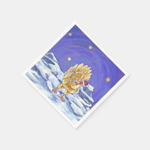 Chicken Christmas Paper Napkins