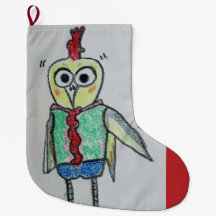 Chicken Christmas Stocking