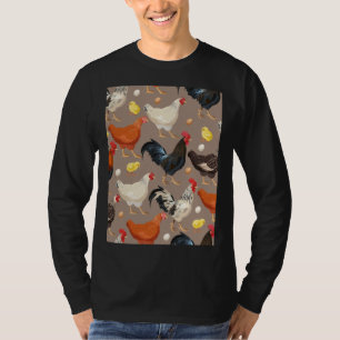 chicken colorfull pattern Active T-Shirt