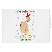 Chicken Confetti Feathers (Front Horizontal)