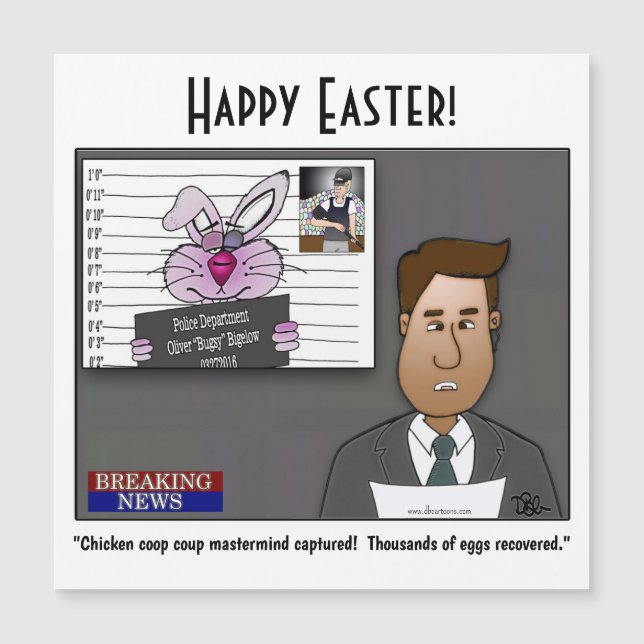 Chicken Coop Coup Magnetic Card (Front)