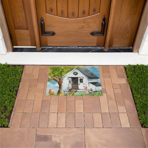 Chicken coop doormat