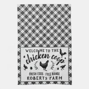 chicken kitchen towels