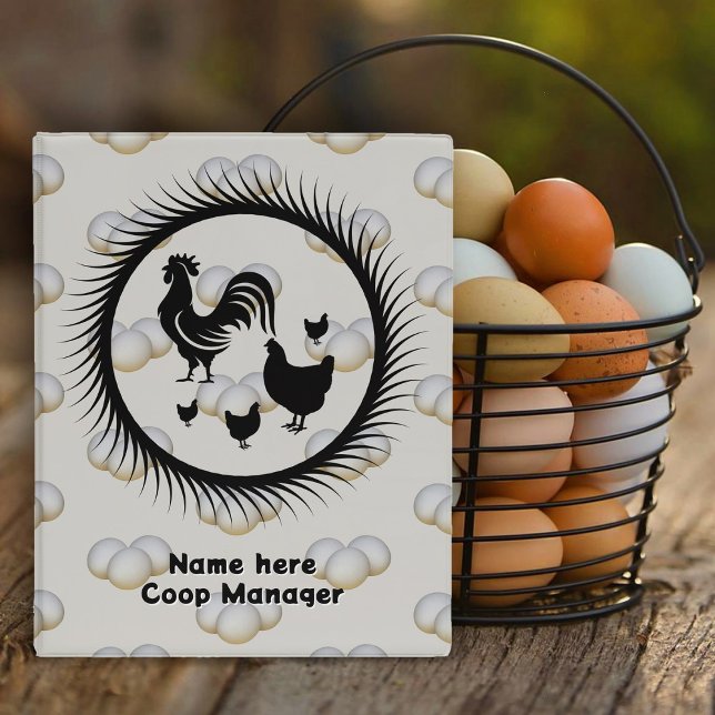 Chicken Coop Manager Avery Mini Binder (Creator Uploaded)