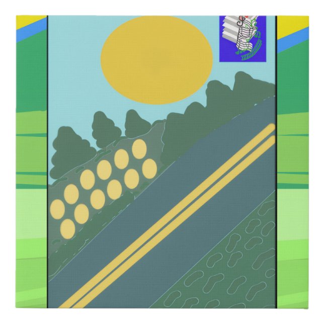 Chicken Coup  Faux Canvas Print (Front)