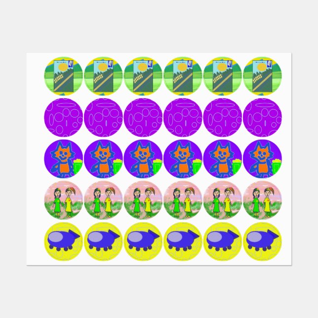Chicken Coup  Labels (Sheet)