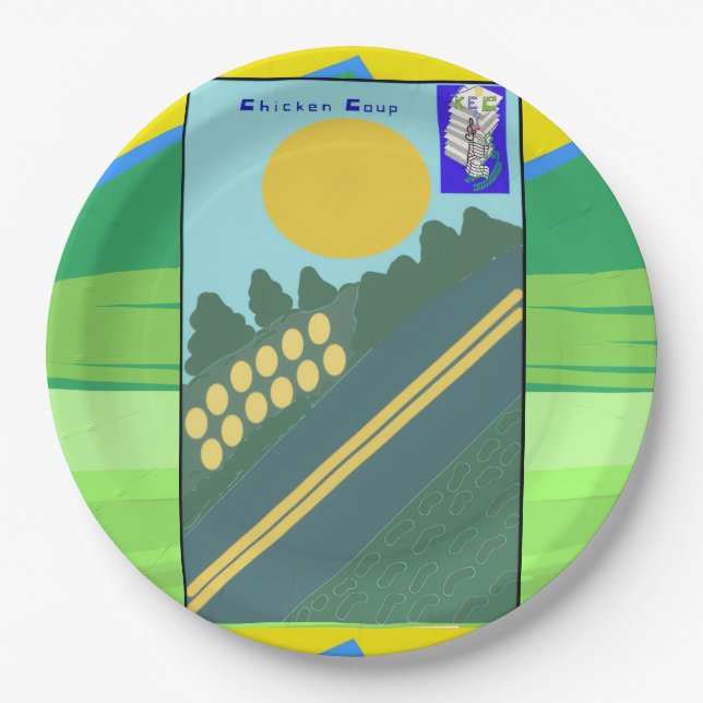 Chicken Coup  Paper Plates (Front)