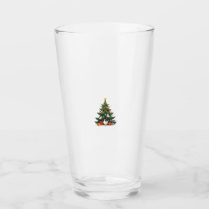 Chicken Cow Goat Horse Farm Animal Farmer Christma Glass