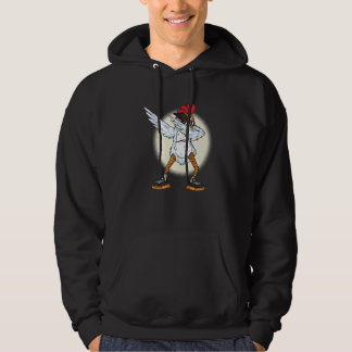 Chicken Dabbing  Chickens Farm Farmer Dab Dance Hoodie