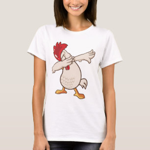 Chicken Dabbing Farmer Dab Dance T-Shirt