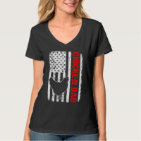 Chicken Dad American Flag