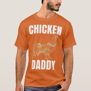 Chicken Dad Funny Chicken Farmer Chicken Daddy Roo T-Shirt