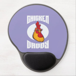 Chicken Daddy Farmed Poultry Gel Mouse Pad