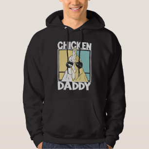 Chicken Daddy farmer farming chickens Hoodie