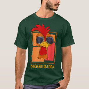 Chicken Daddy Vintage Poultry Farmer Rooster weari T-Shirt