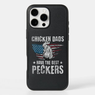 Chicken Dads Have The Best Peckers Ever Funny Adul iPhone 16 Pro Max Case
