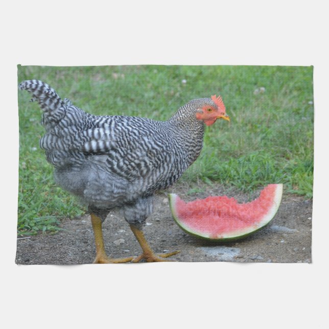 Chicken Dish Towel (Horizontal)
