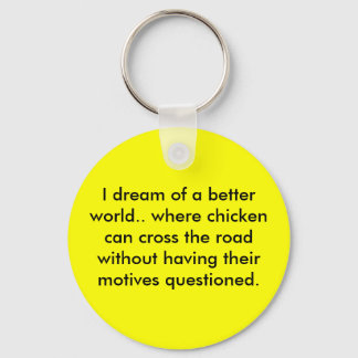 Chicken Dream Keychain