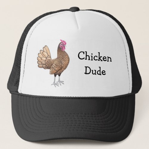 Chicken Dude Mesh Hat
