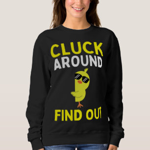 Chicken Easter Chick   1 Sweatshirt
