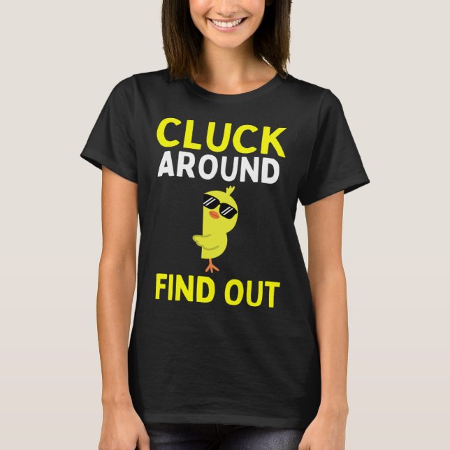 Chicken Easter Chick   1 T-Shirt (Front)