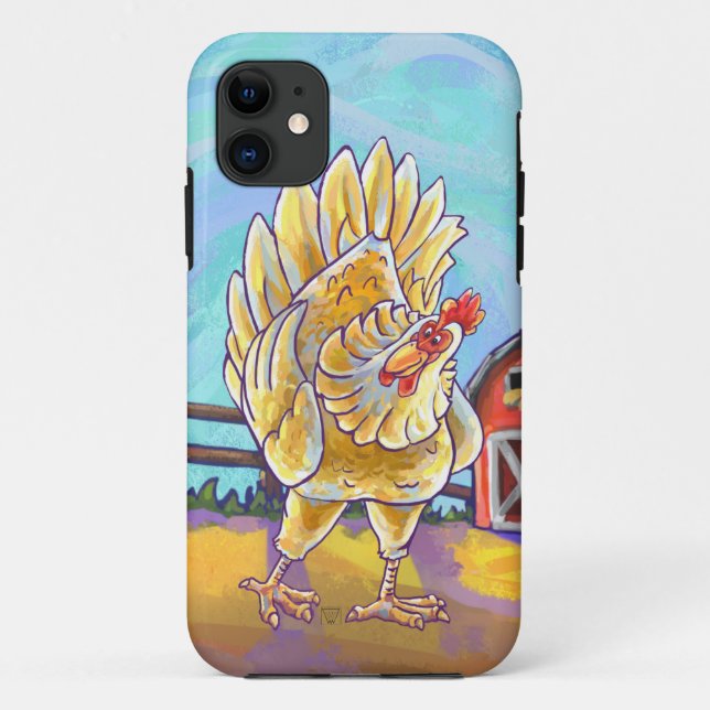 Chicken Electronics Case-Mate iPhone Case (Back)