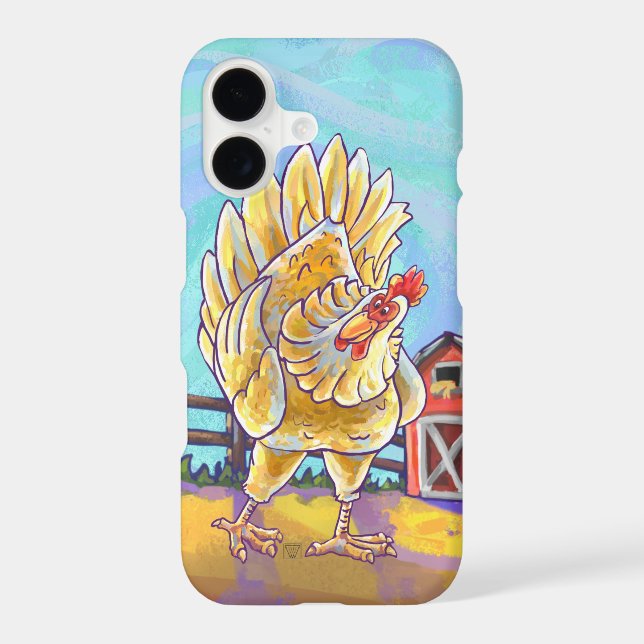 Chicken Electronics Iphone Case (Back)