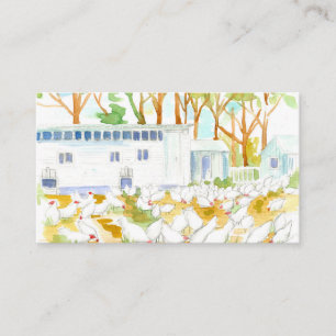 Chicken Farm Barn Fresh Eggs Fryers Business Card