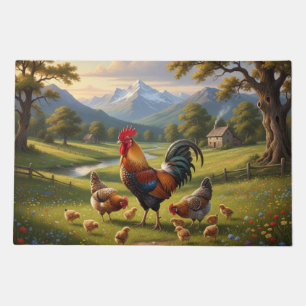 Chicken Farm House Doormat