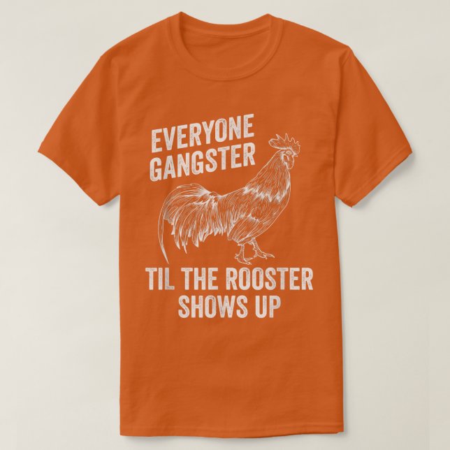 Chicken Farmer Chicken Lover Rooster Hen Funny  T-Shirt (Design Front)