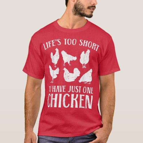 Chicken Farmer Chicken Whisper Farm Animal Poultry T_Shirt